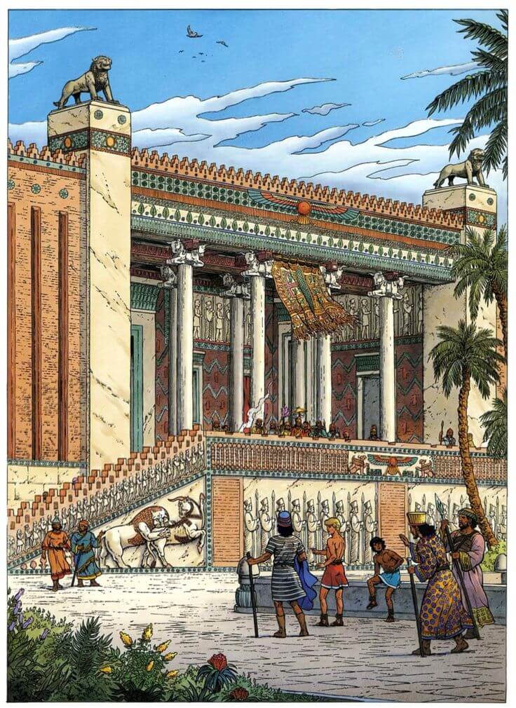 صحنه زنده از محیط پرسپولیس